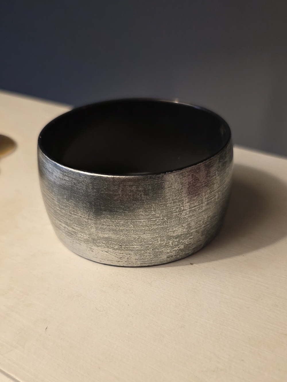 Silver Metallic Bracelet Bangle